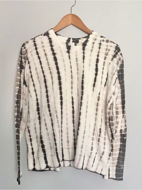 Lululemon Tie Dye Crewneck Cashmere Sweater Size 8